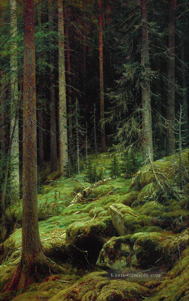 Dickicht 1881 klassische Landschaft Ivan Ivanovich Ölgemälde